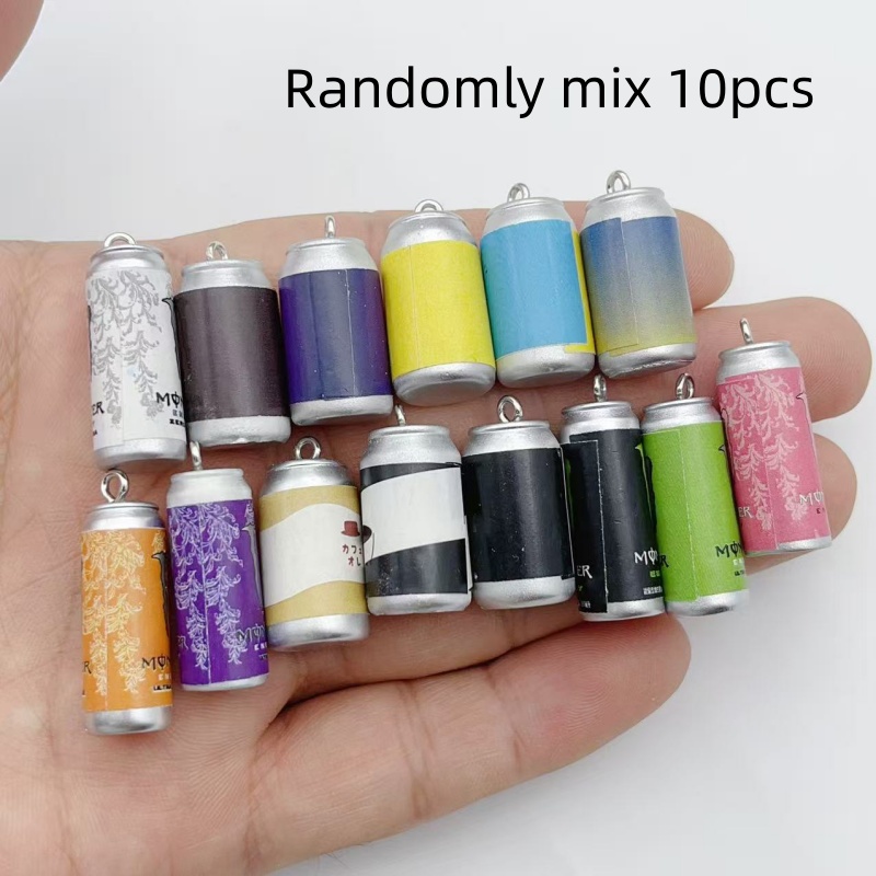Resin Art Jewelry Kit - 10 Piezas Mini Abalorios de Resina