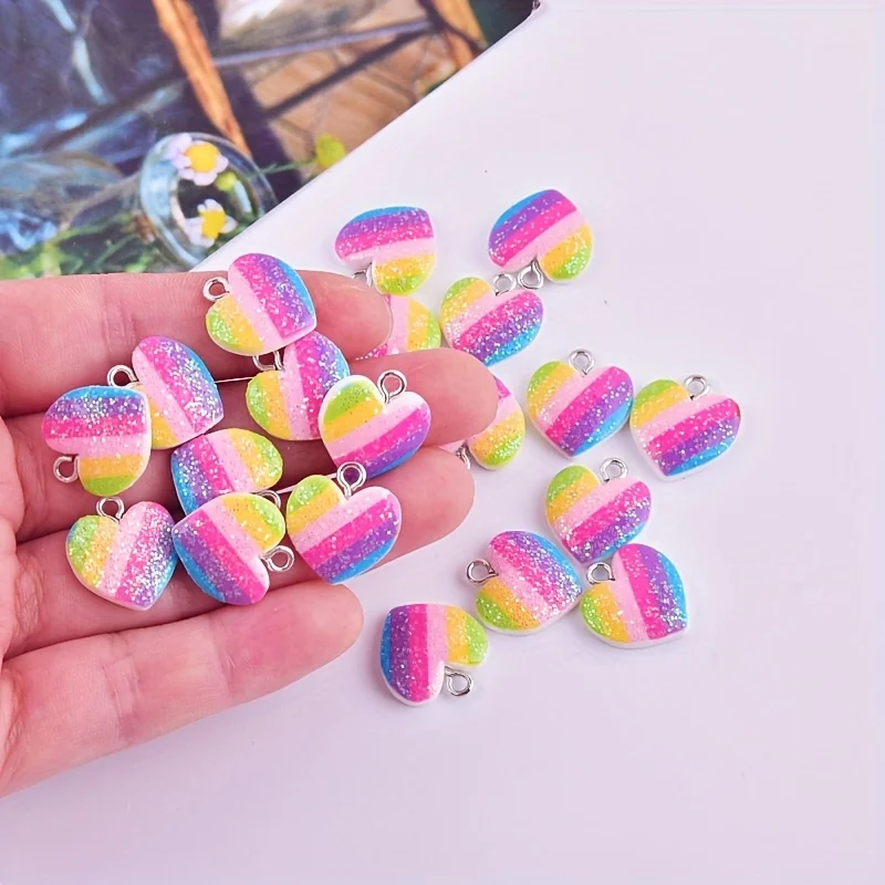 Resin Art Jewelry Kit - 10 piezas de dijes de resina