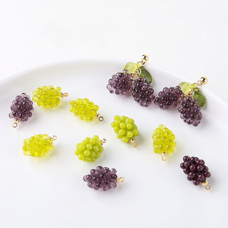 Resin Art Jewelry Kit - 6 piezas de dijes de resina