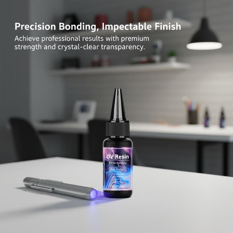 Uv Resin Clear Hard - Pegamento de Resina Epoxi UV de