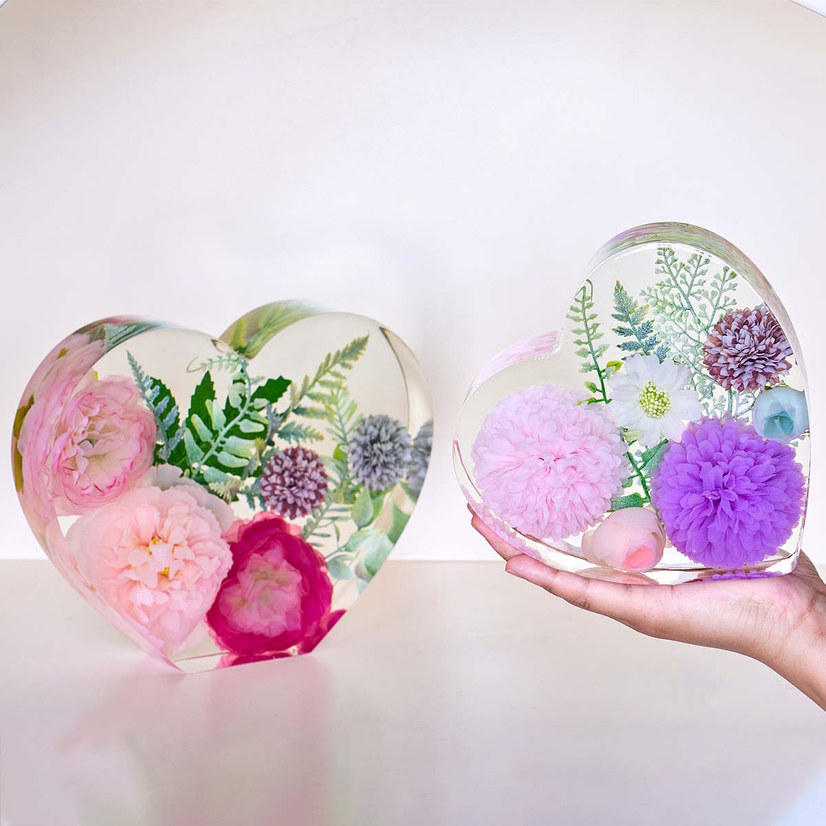 Resin Art Stone - Molde de silicona para sujetalibros con