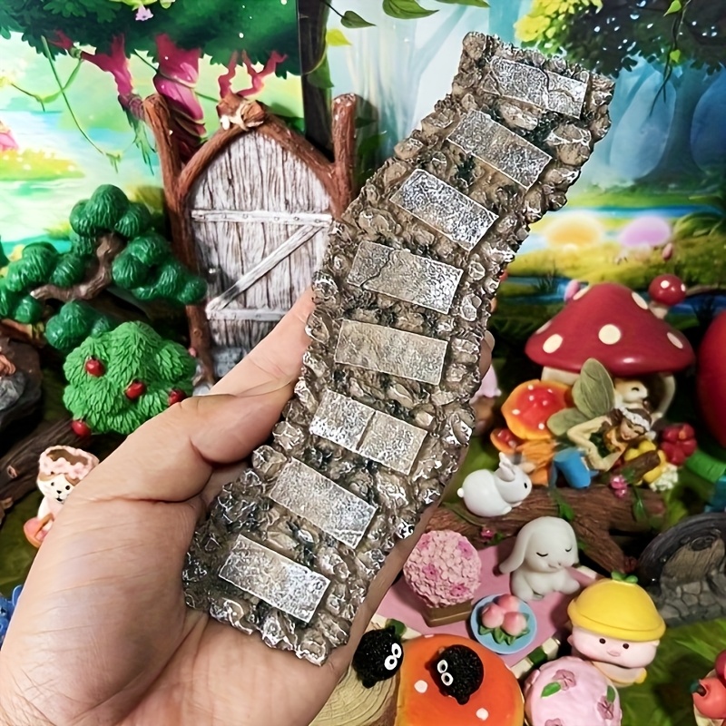 Resin Art Stone - Estatua de camino de piedra de