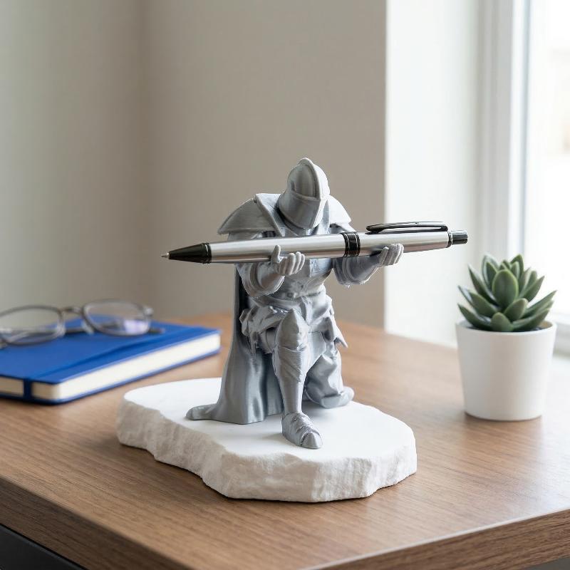 Resin Art Stand - Portalápices de Resina con Diseño de