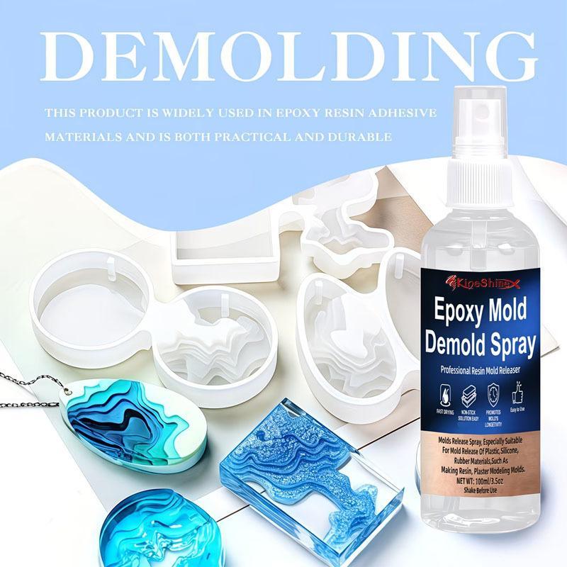 Release Spray Silicone - Spray Desmoldante para Resina Epoxi y