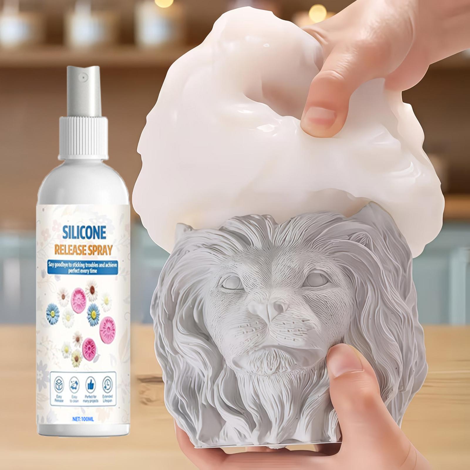Release Spray Silicone - Spray Desmoldante de Resina de 100