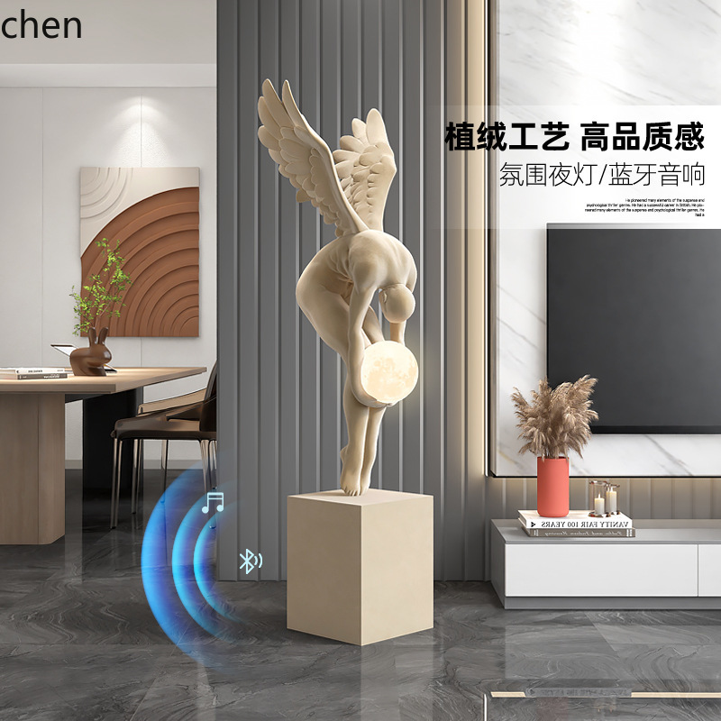 Resin Art Stand - Figura Artística YFY, Adorno Grande para
