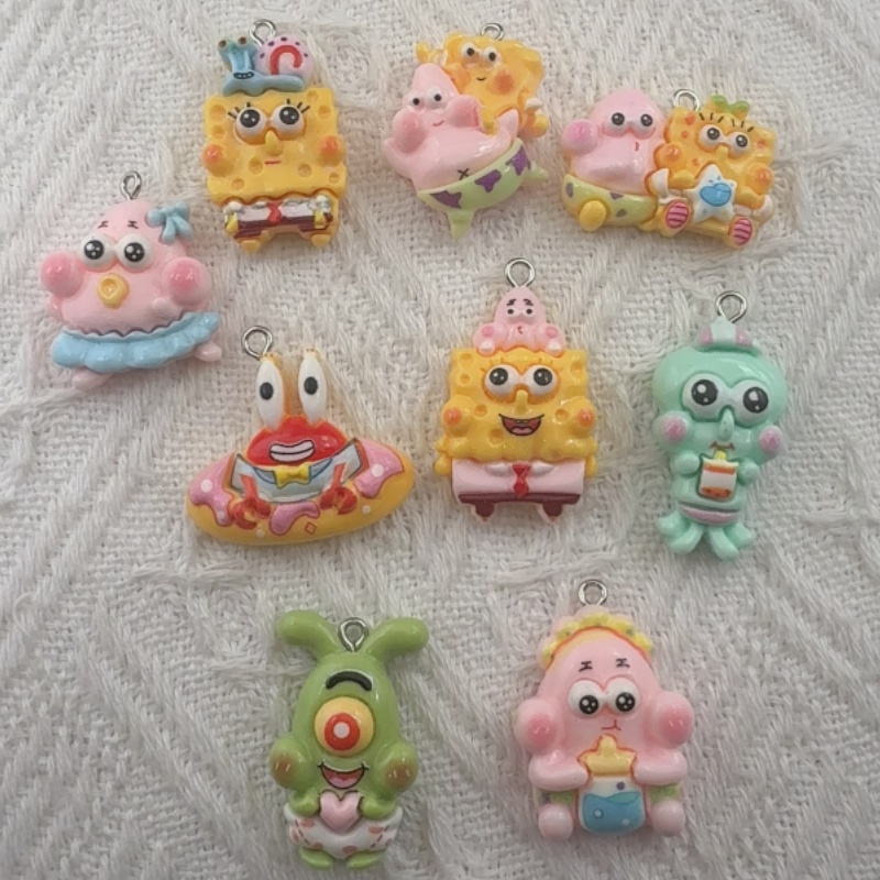 Resin Art Jewelry Kit - 10 piezas de colgantes de resina