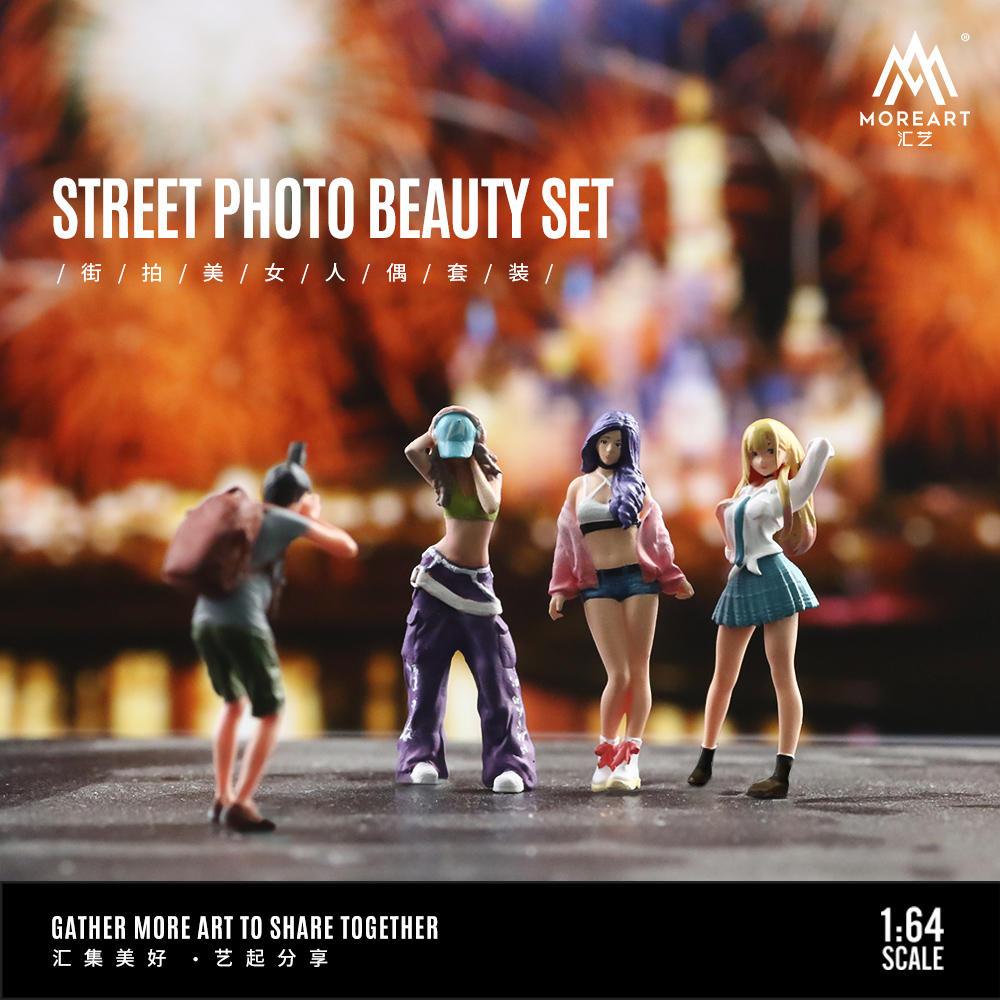 Resin Art And Decor - Más arte 1:64 conjunto de figuras