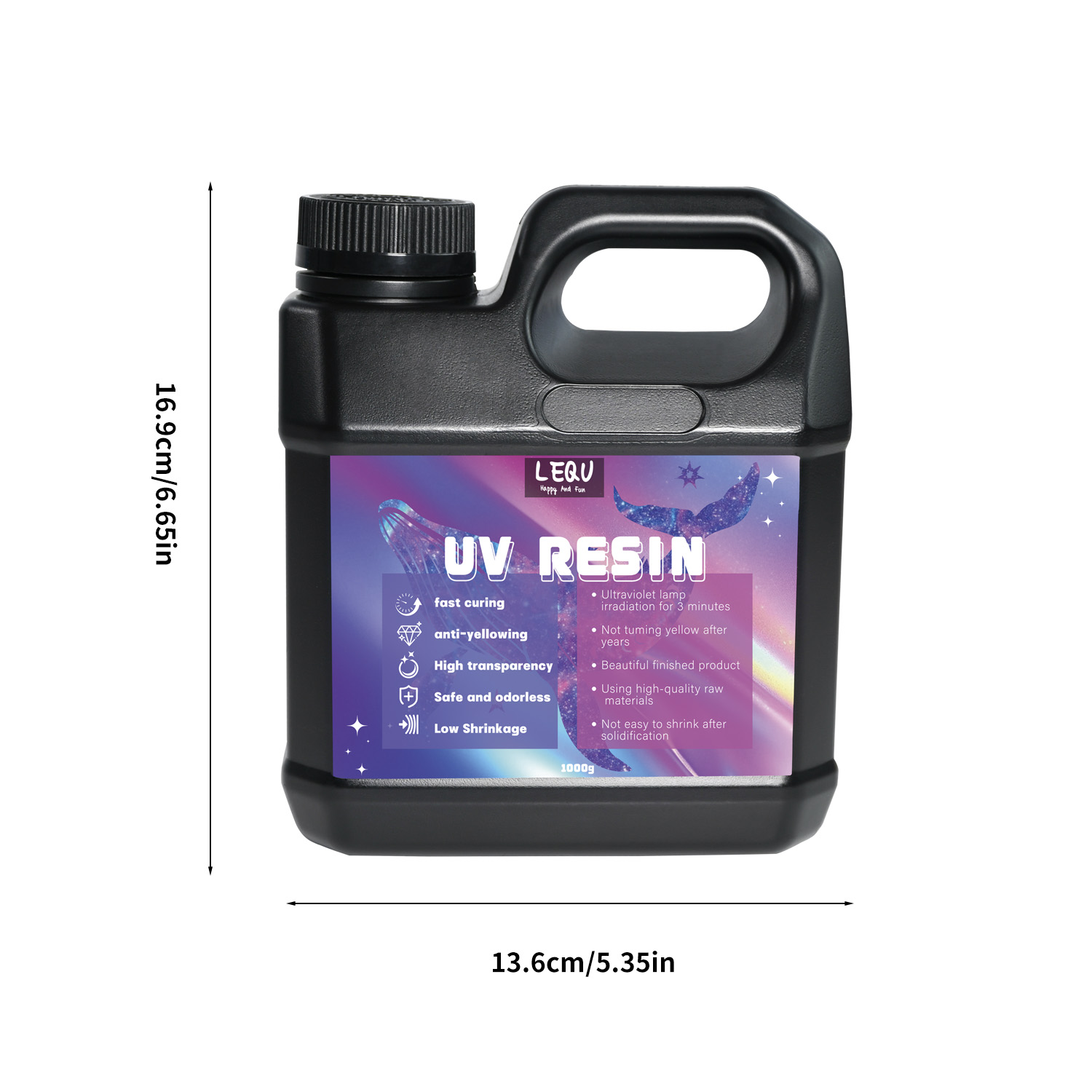 Resina UV a granel, gran curac - Uv Resin Clear Hard reseña y precio