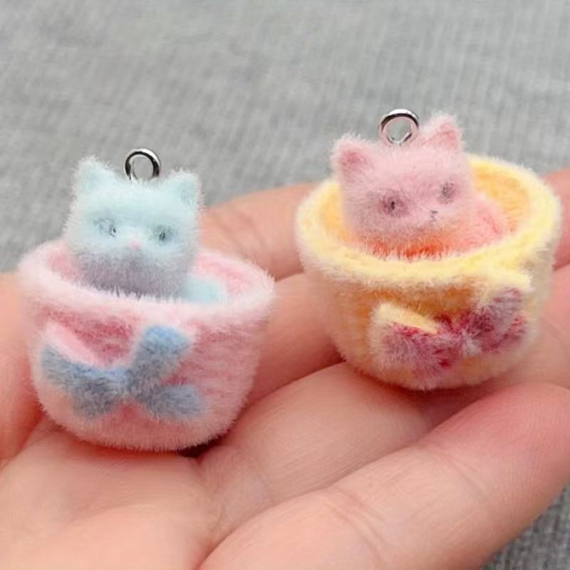 4 colgantes de gato de resina  - Resin Art Jewelry Kit reseña y precio
