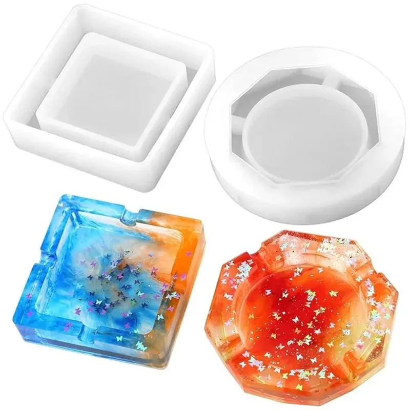 Cenicero de silicona, molde de - Resin Art Stone reseña y precio