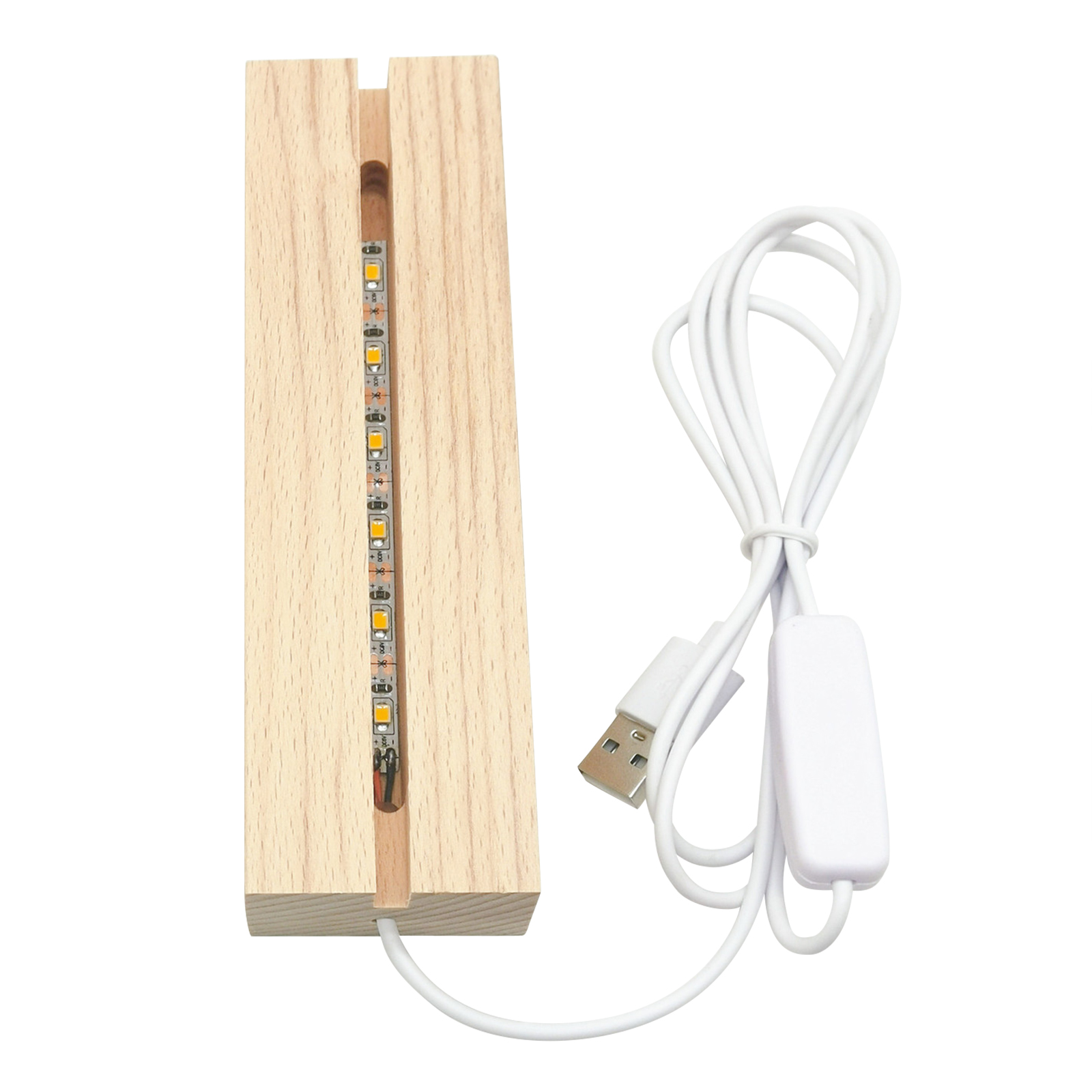Pantalla de luz LED de madera, - Resin Art Stand reseña y precio