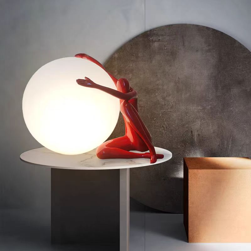 Lámpara de pie de arte nórdico - Resin Art Floor reseña y precio