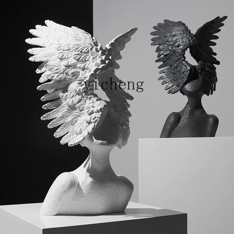 Adorno de ángel con alas de ar - Resin Art And Decor reseña y precio