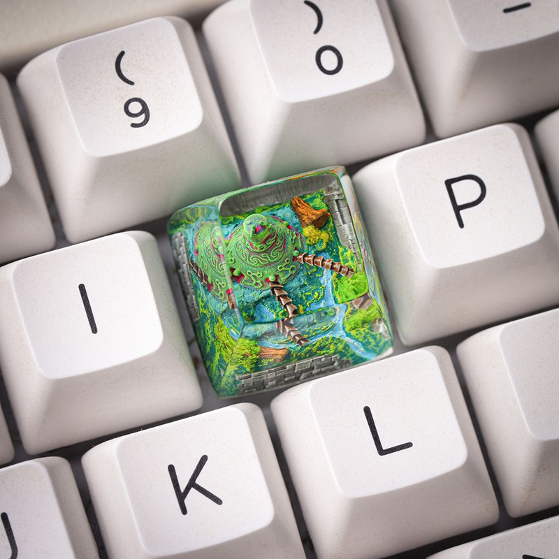 Tecla de Resina con Diseño de  - Resin Art And Decor reseña y precio