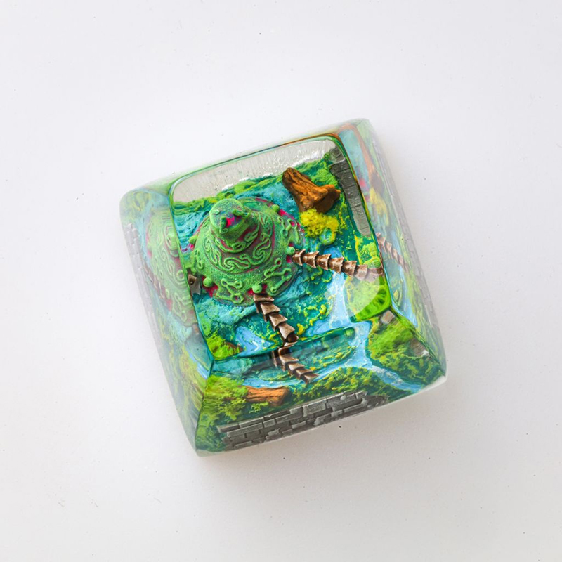 Tecla de Resina con Diseño de  - Resin Art And Decor reseña y precio