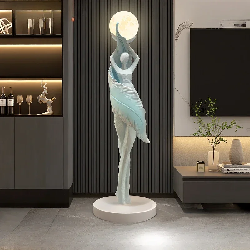 Escultura Artística Moderna y  - Resin Art Floor reseña y precio