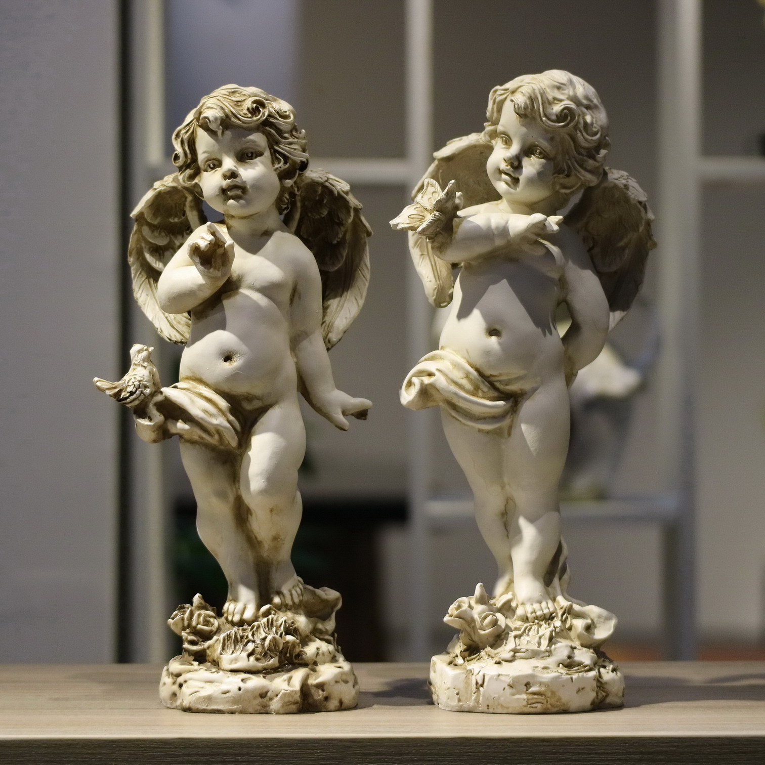 Figura de Ángel de Resina Retr - Resin Art Wedding Gift reseña y precio