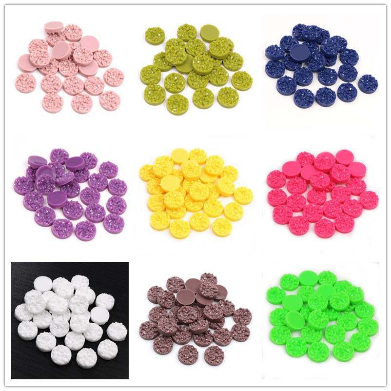 40 Uds. Cabujones Druzy de res - Resin Art Jewelry Kit reseña y precio
