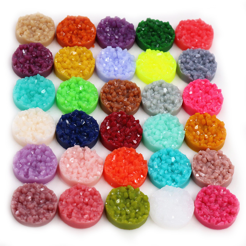 40 Uds. Cabujones Druzy de res - Resin Art Jewelry Kit reseña y precio