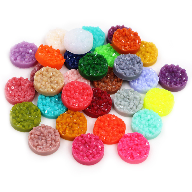 40 Uds. Cabujones Druzy de res - Resin Art Jewelry Kit reseña y precio