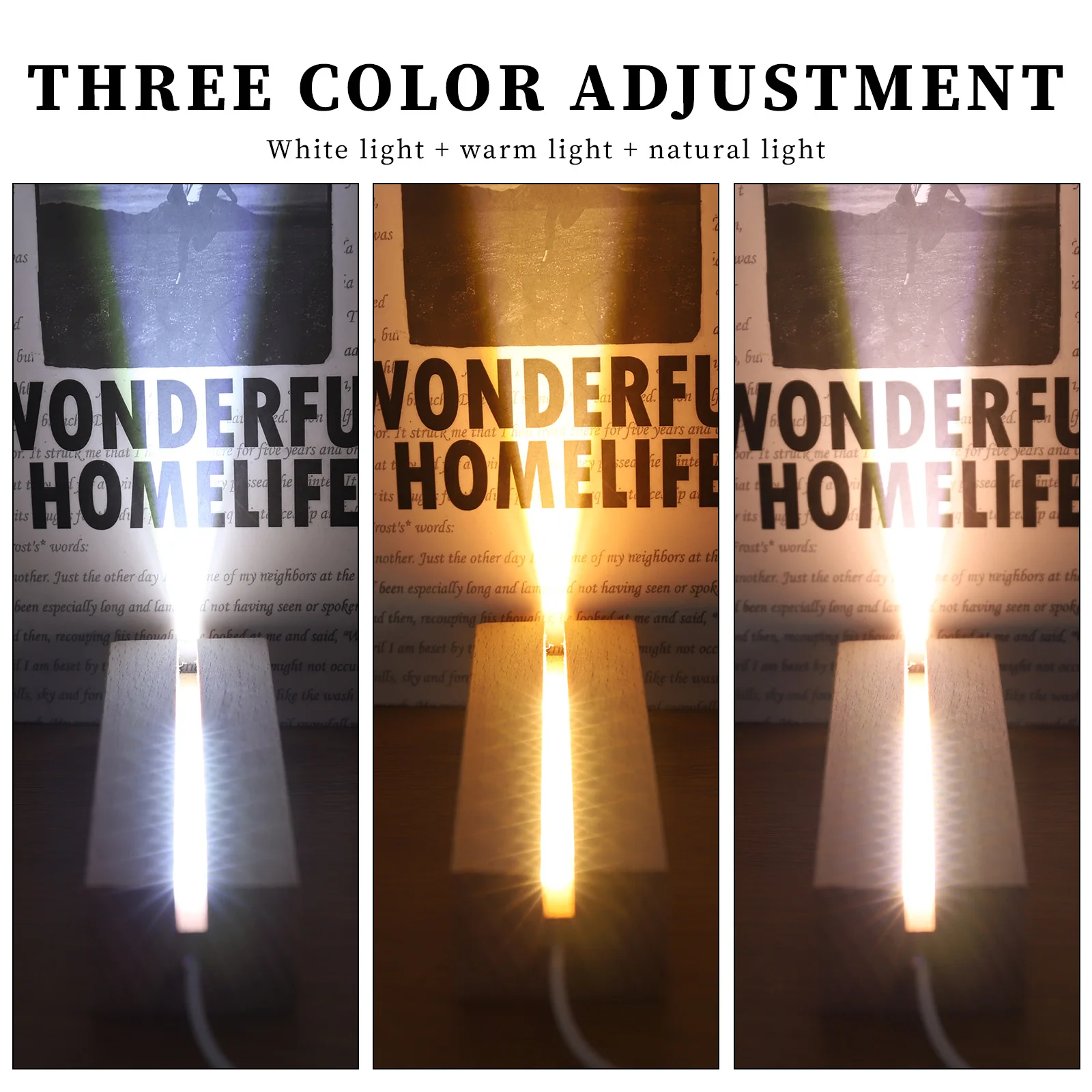 Base de Madera con Luz LED par - Resin Art Stand reseña y precio
