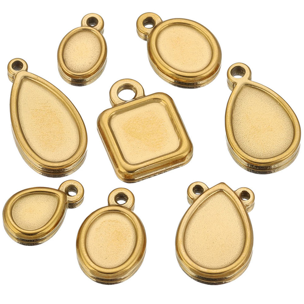 5 piezas de acero inoxidable,  - Resin Art Jewelry Kit reseña y precio