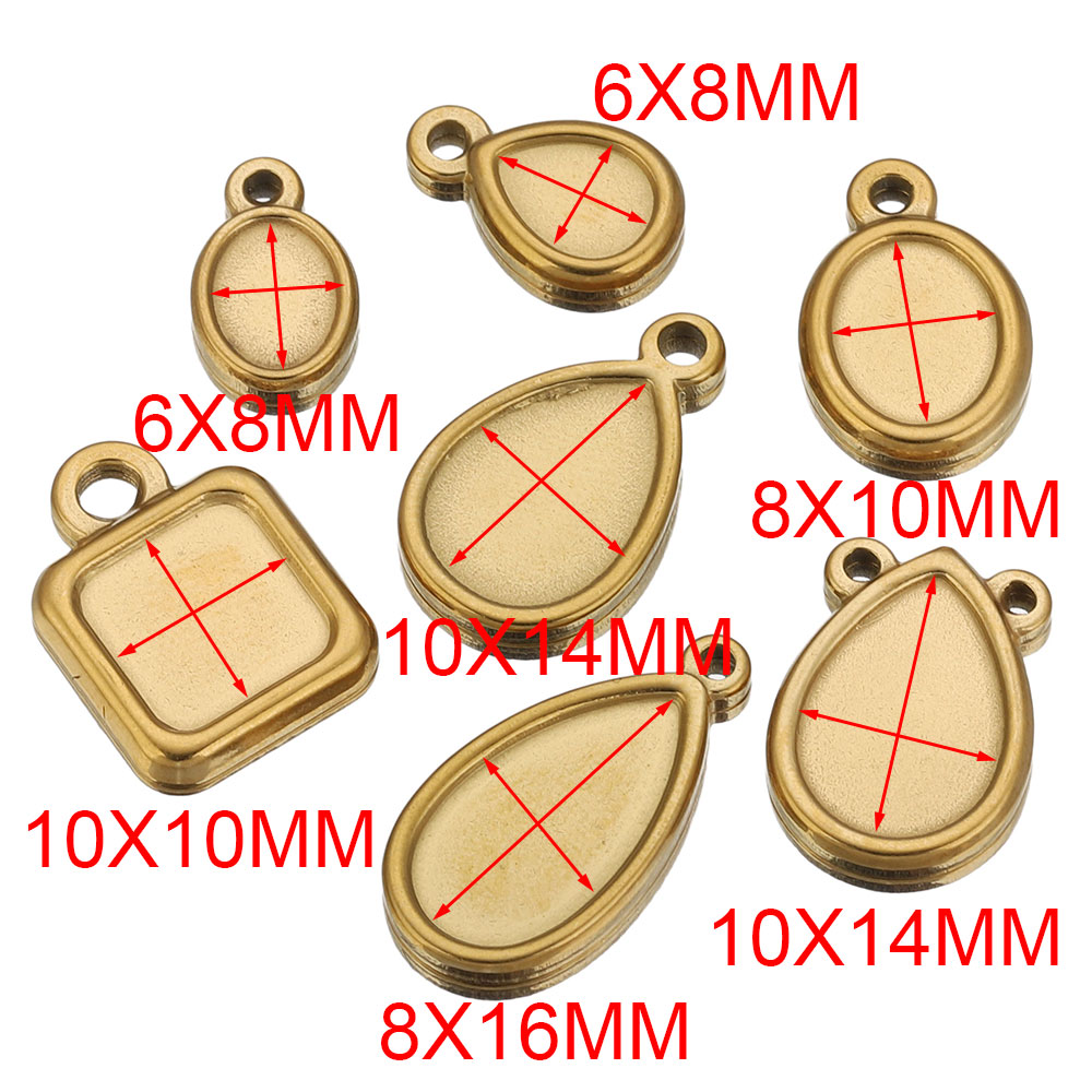 5 piezas de acero inoxidable,  - Resin Art Jewelry Kit reseña y precio