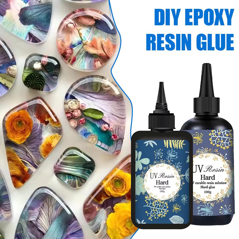 Resina UV Transparente de Alta - Uv Resin Clear Hard reseña y precio