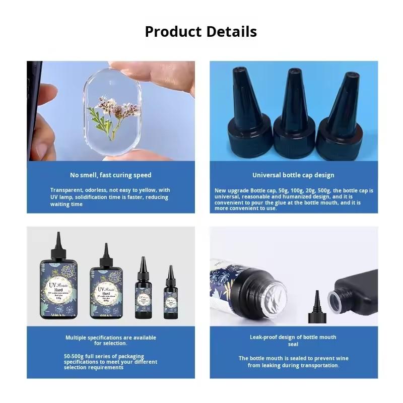 Resina UV Transparente de Alta - Uv Resin Clear Hard reseña y precio