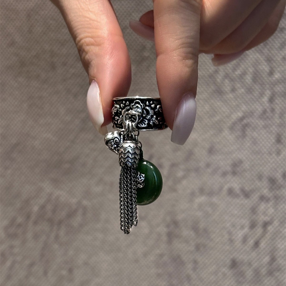 WJFH-ARTS Anillo abierto con b - Resin Art Ring Design reseña y precio