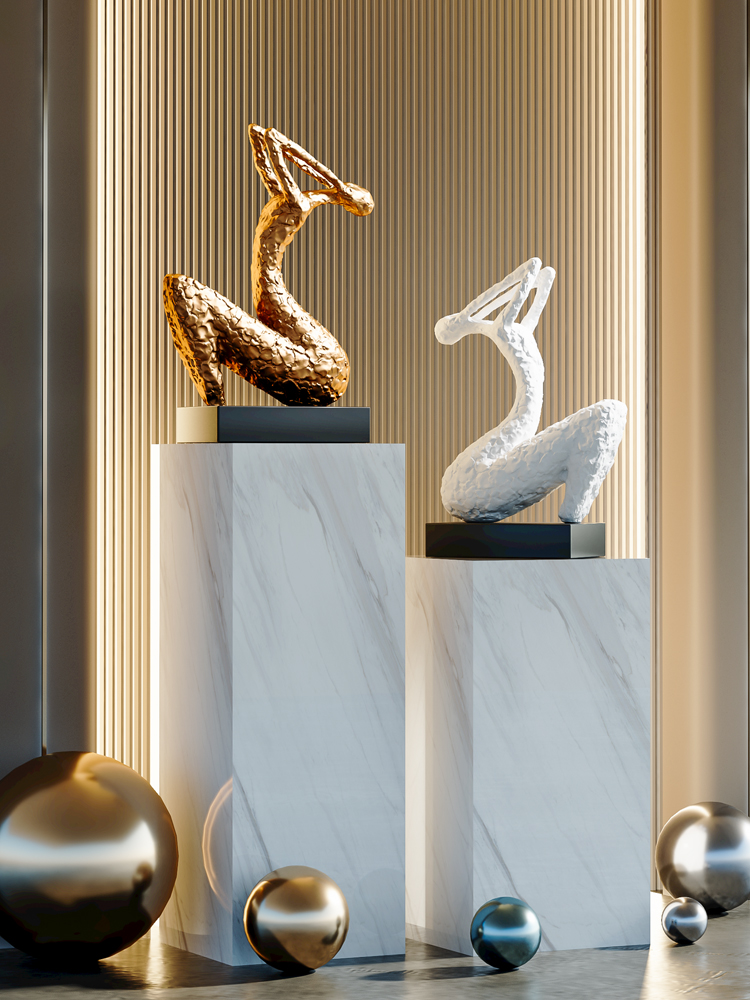 Escultura de decoración del ho - Resin Art Floor reseña y precio