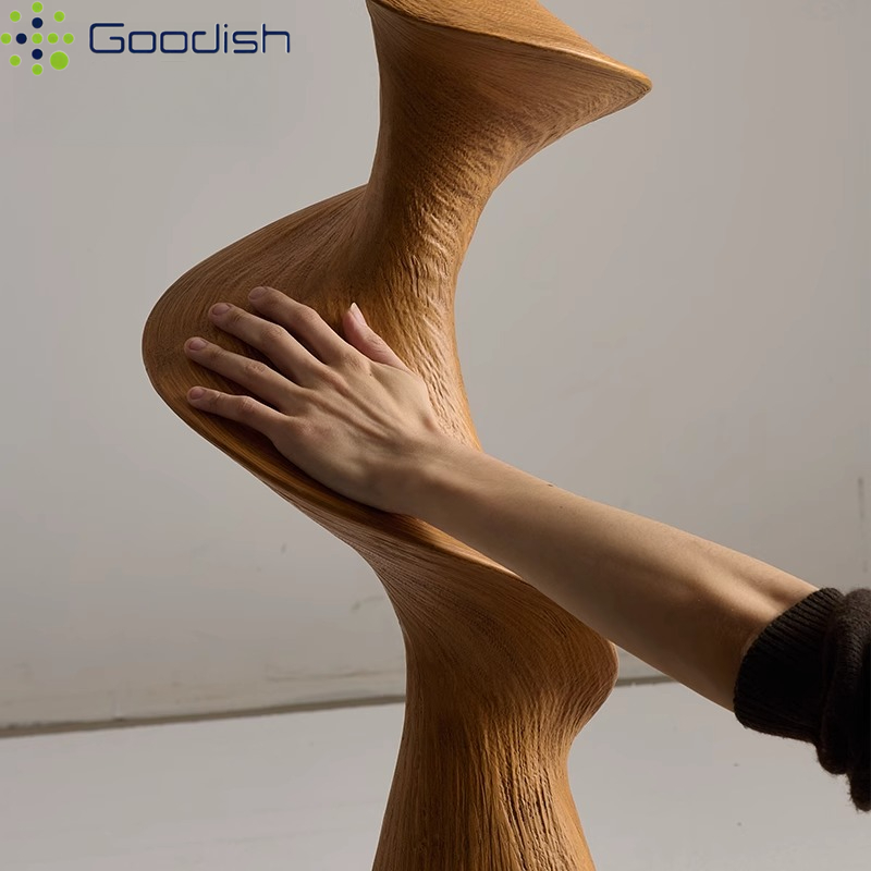Lámpara de pie LED de madera c - Resin Art Floor reseña y precio