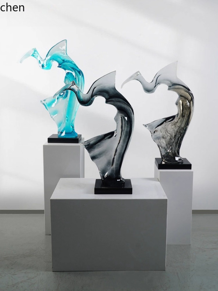 Escultura de resina transparen - Resin Art Floor reseña y precio