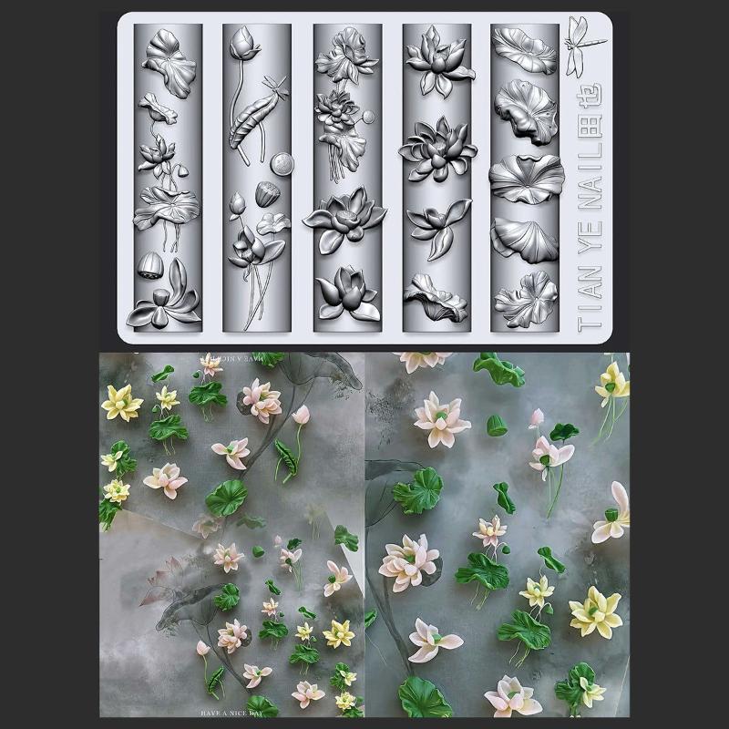 Z. Moldes de Uñas 3D Curvos Se - Resin Art Zone reseña y precio