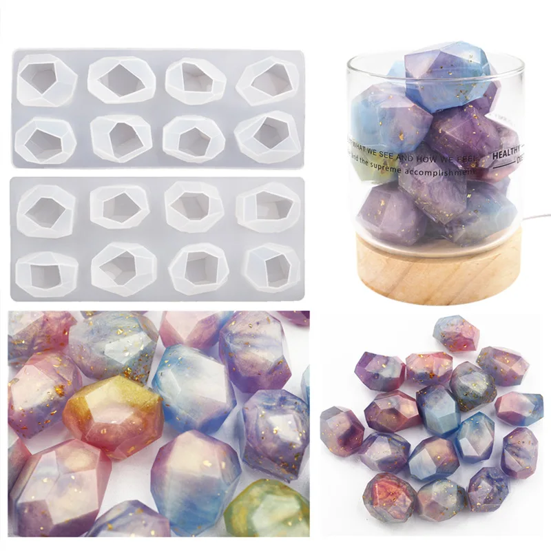 Molde de silicona de piedra Ir - Resin Art Stone reseña y precio