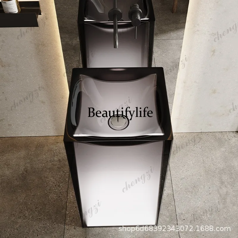 Lavabo de columna de resina tr - Resin Art Floor reseña y precio