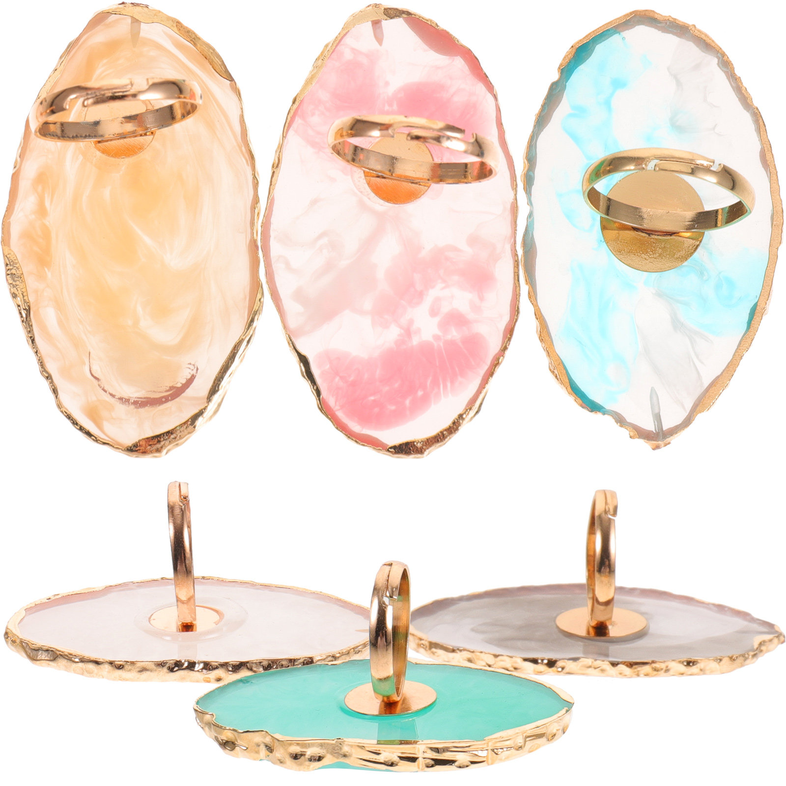 Paleta de mezcla de colores de - Resin Art Ring Design reseña y precio