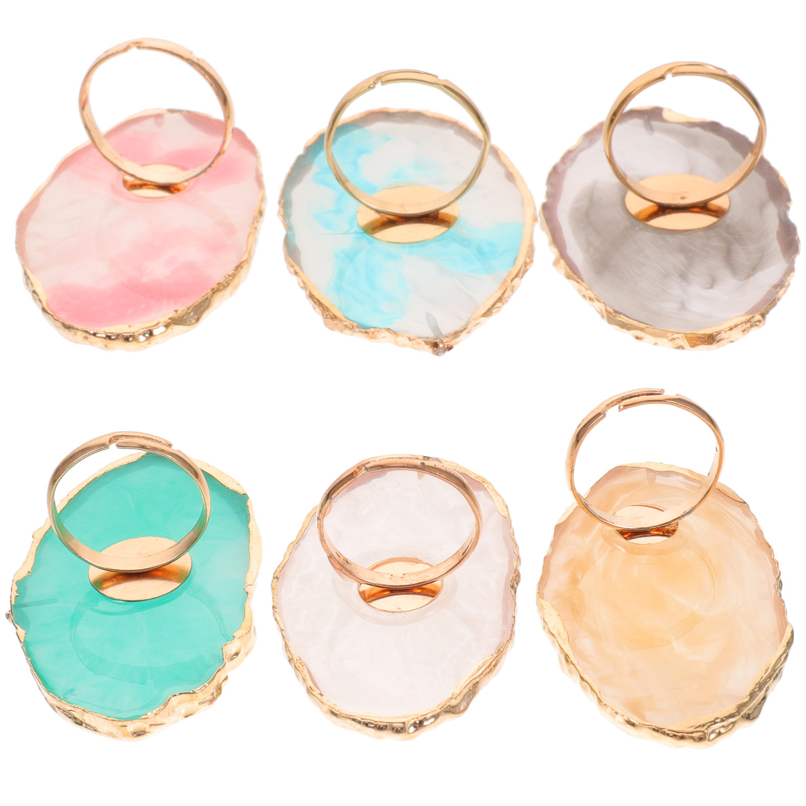 Paleta de mezcla de colores de - Resin Art Ring Design reseña y precio