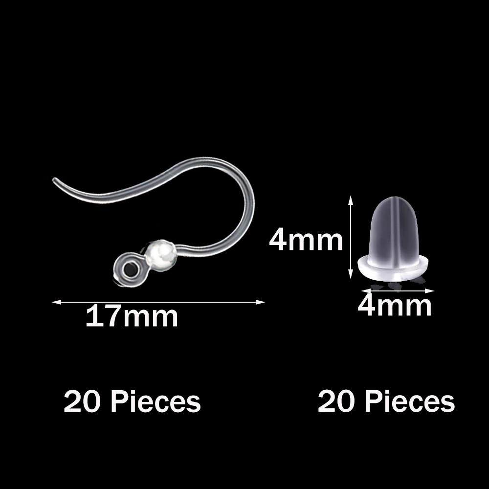 40 Uds. Ganchos para pendiente - Resin Art Jewelry Kit reseña y precio