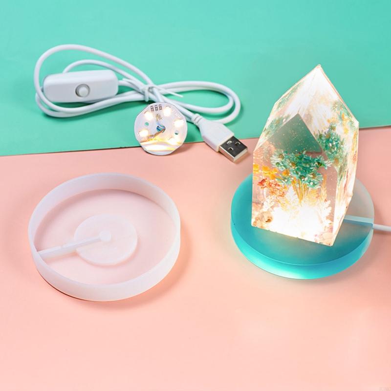 Molde silicona R3MC con luz LE - Resin Art Stand reseña y precio
