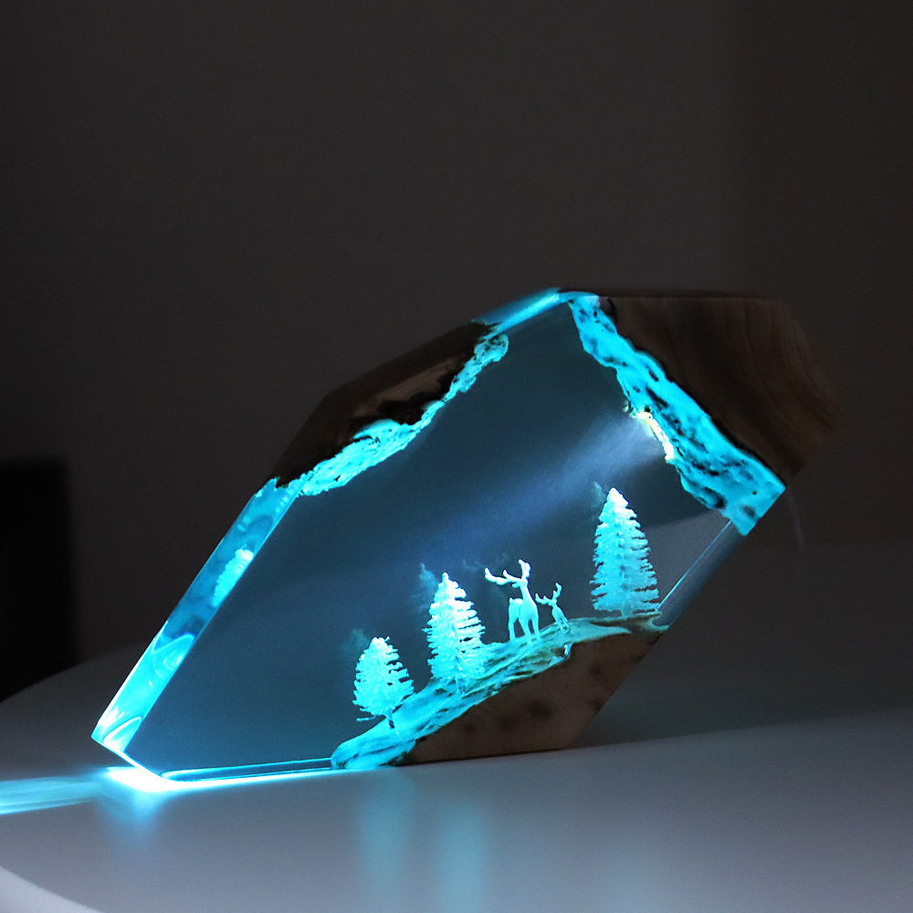 Adorno Luminoso Personalizado  - Resin Art And Decor reseña y precio