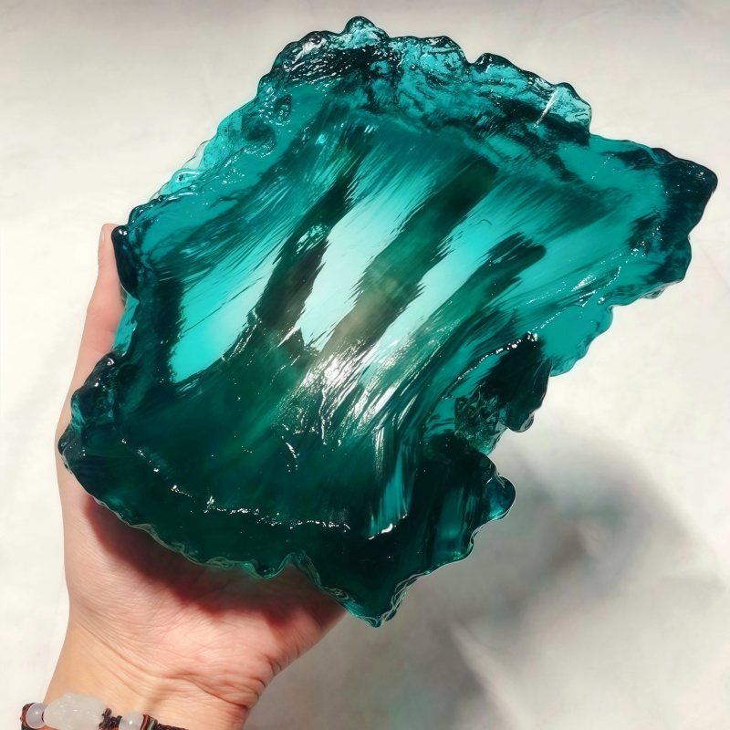 Placa de diseño de ola de mar, - Resin Art Ring Design reseña y precio